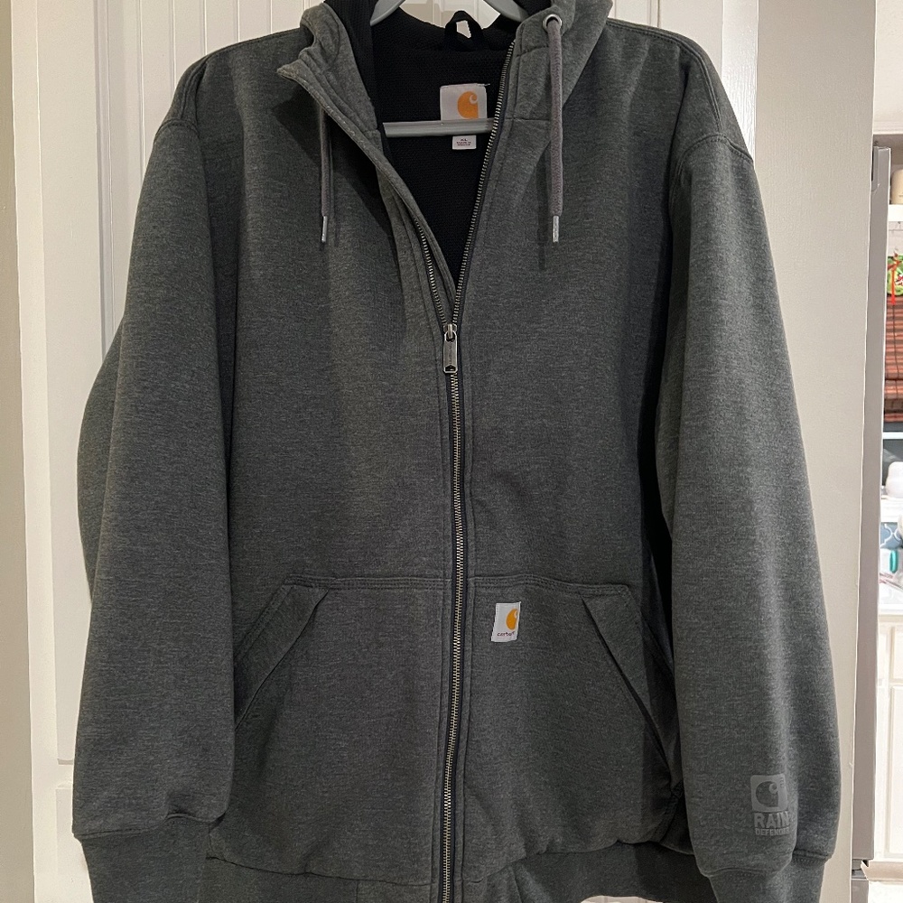 Carhartt Mid-Weight Rain Defender Full-Zip Hoodie Jacket